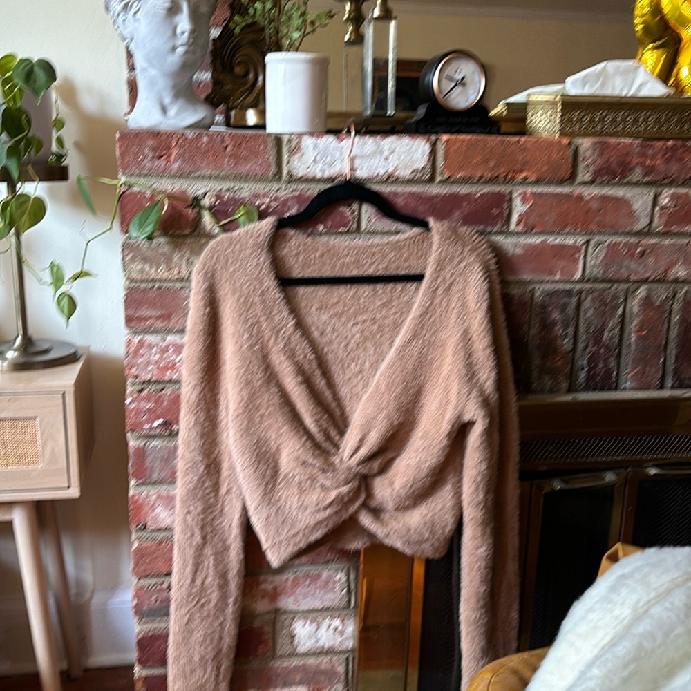 aerie Fuzzy Sweater - Size L